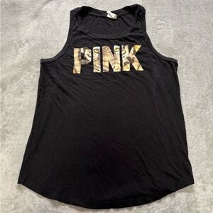 PINK Racerback Tank Top